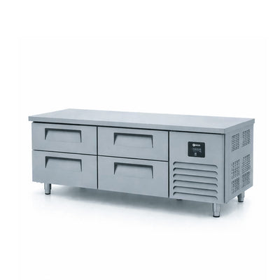 Iceinox Lowboy 2 Doors Refrigerator - With 4 Drawers