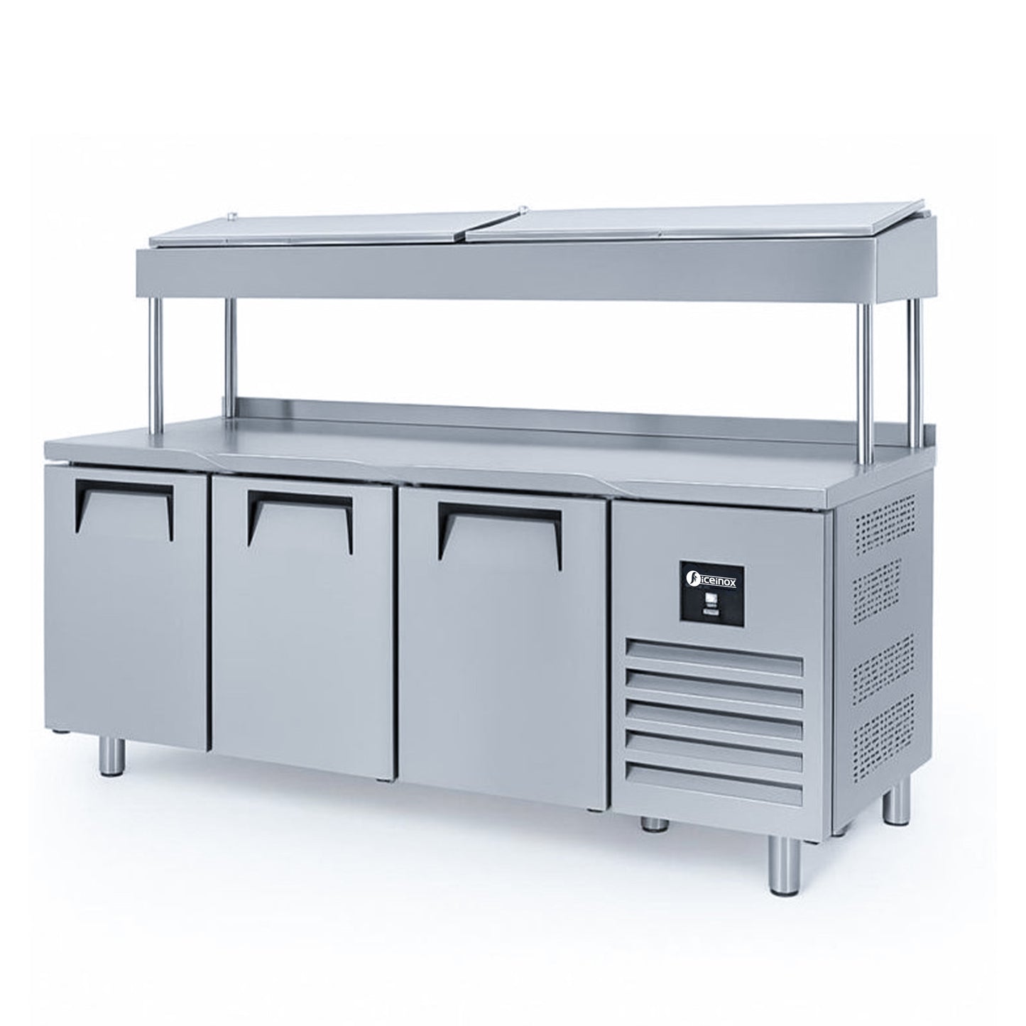 Iceinox Make Up 3 Doors Refrigerator - High