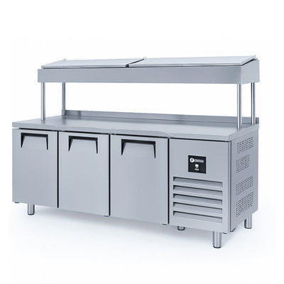 Iceinox Make Up 3 Doors Refrigerator - High