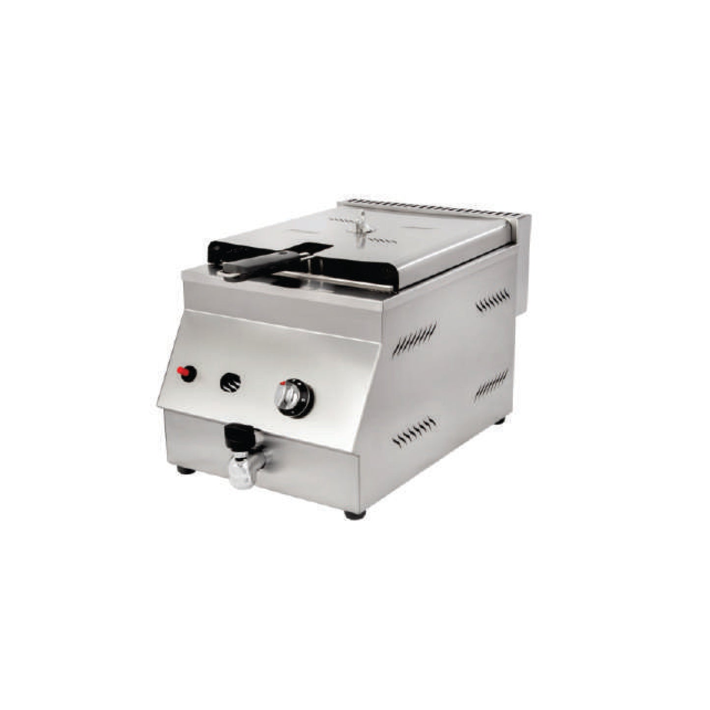 Gorkem FG 80 — 8L Discharge Valve Deep Fryer