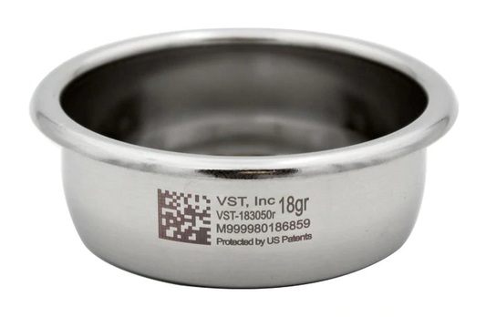 VST Precision 18g Ridgeless Filter Basket 58 mm