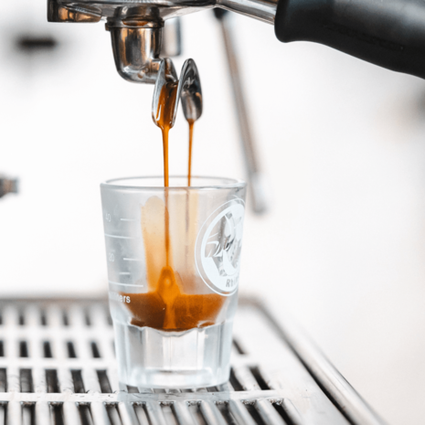 Rhino Round Espresso Shot Glass Lined (2oz/60ml)