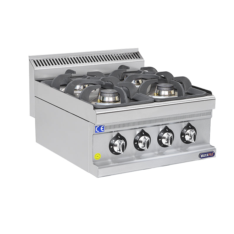 MayaPaz Gas Cooker 4 burners - overcounter