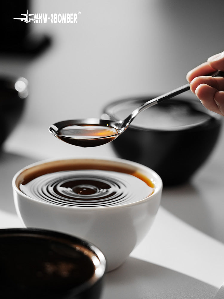 MHW-3BOMBER Cupping Spoon - Black Gold