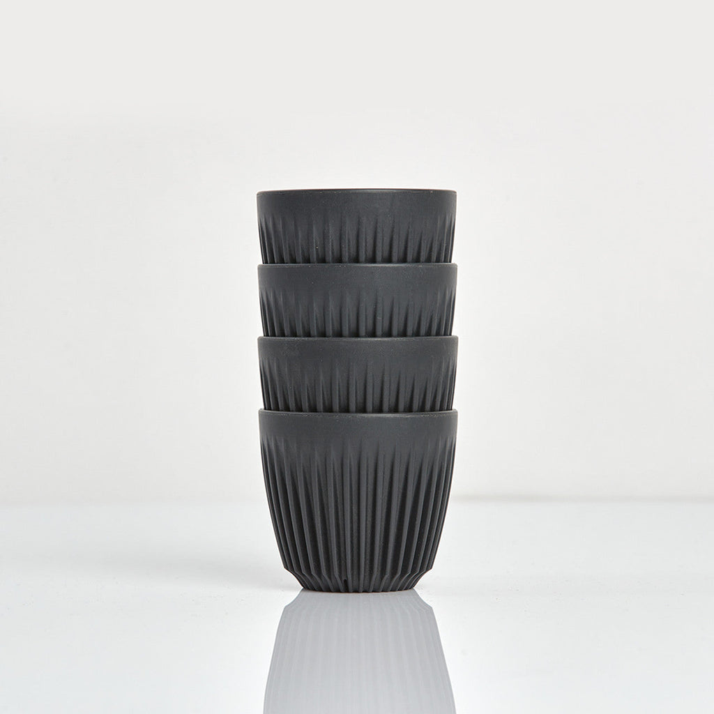 6oz HuskeeCup 4-Pack - Charcoal