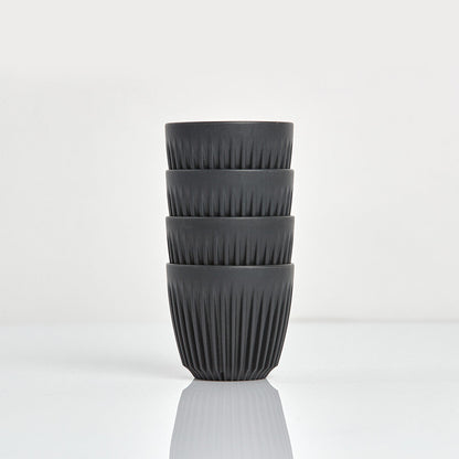 6oz HuskeeCup 4-Pack - Charcoal