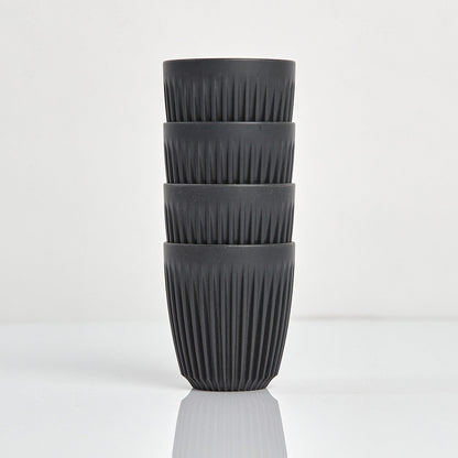 8oz HuskeeCup 4-Pack - Charcoal