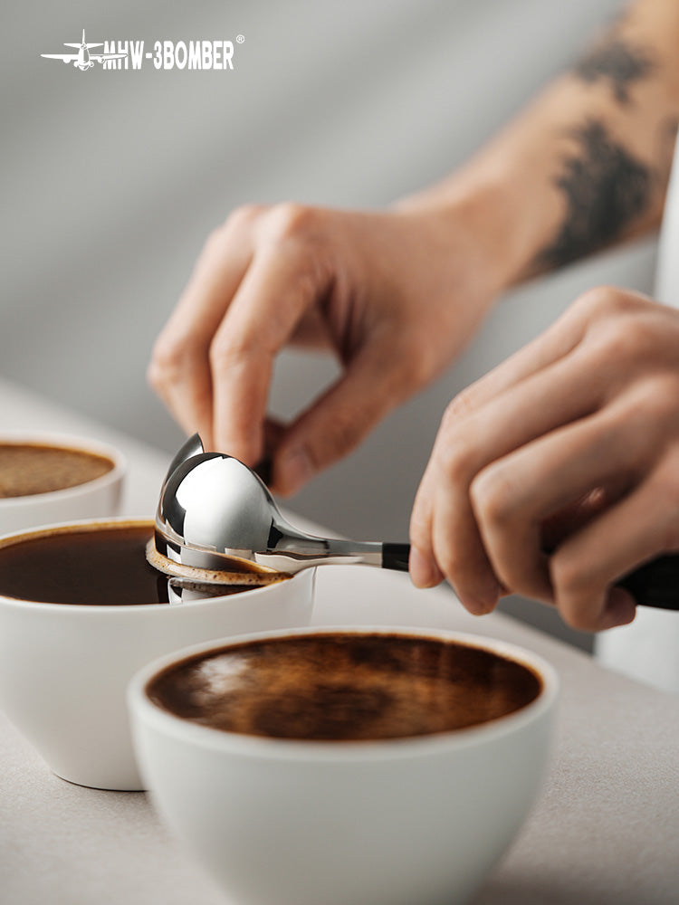 MHW-3BOMBER Cupping Spoon - Black Gold