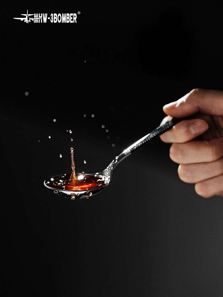 MHW-3BOMBER Cupping Spoon - Black Gold