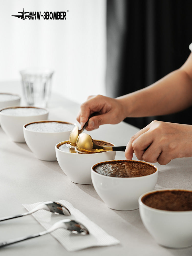 MHW-3BOMBER Cupping Spoon - Black Gold