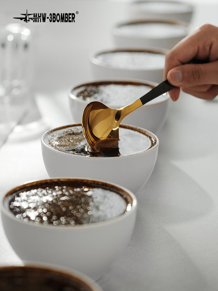 MHW-3BOMBER Cupping Spoon - Black Gold
