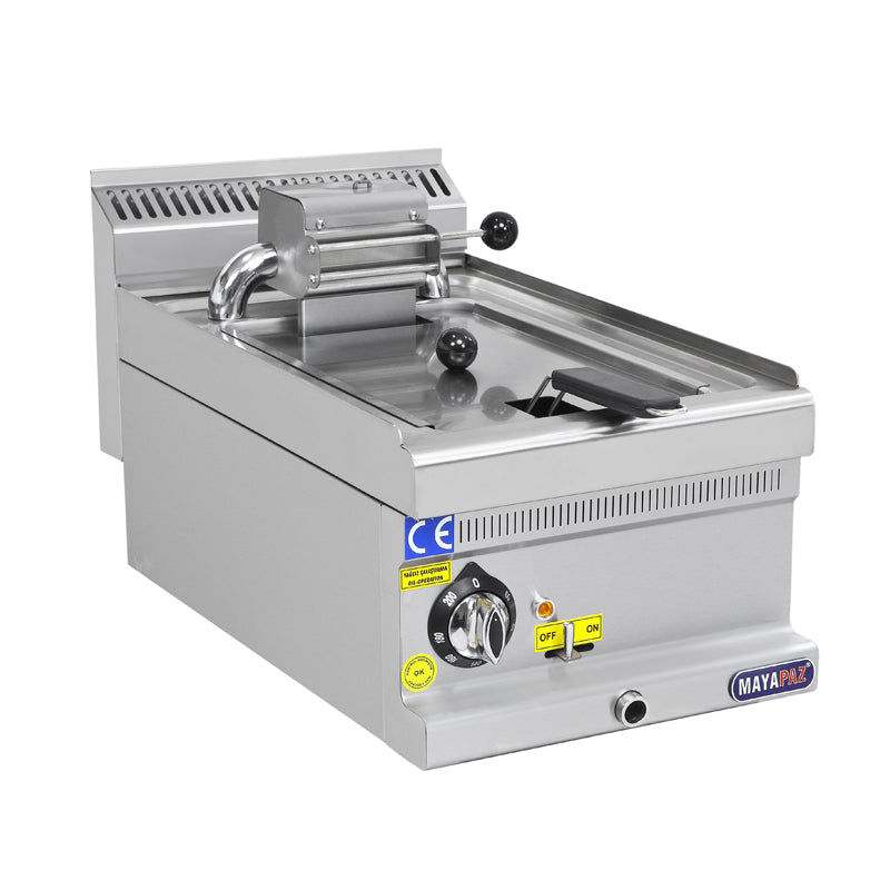 MayaPaz Electric single fryer 12L - overcounter