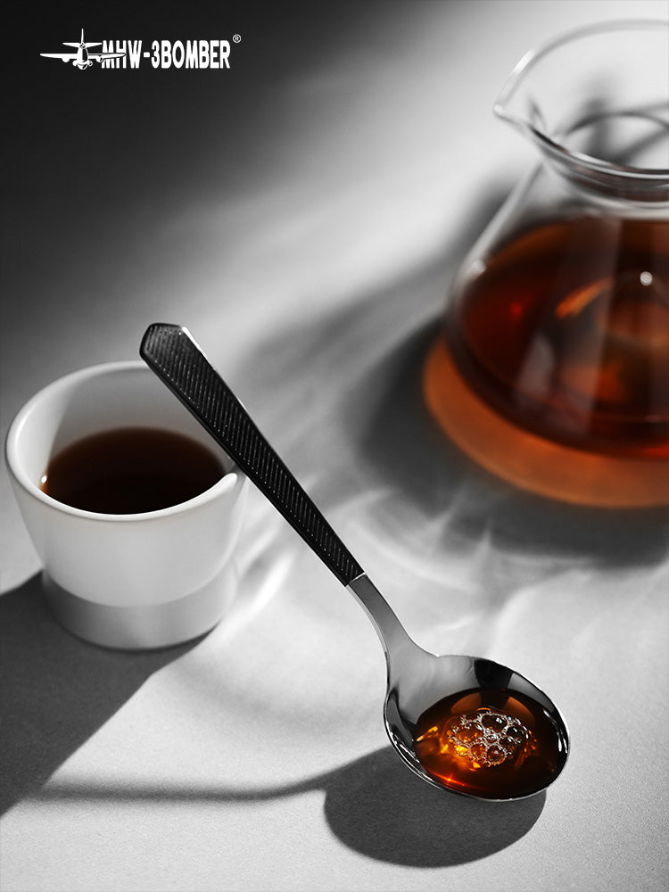 MHW-3BOMBER Cupping Spoon - Black Gold