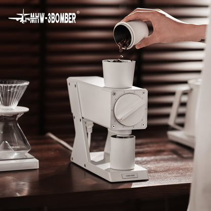 MHW-3BOMBER F74 Navigator Electric Coffee Grinder - Black
