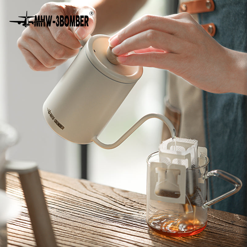 MHW Planet Hand Brewing Kettle - White