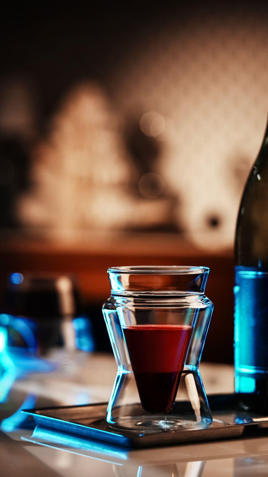 MHW-3BOMBER DW Glass-V type 130ml
