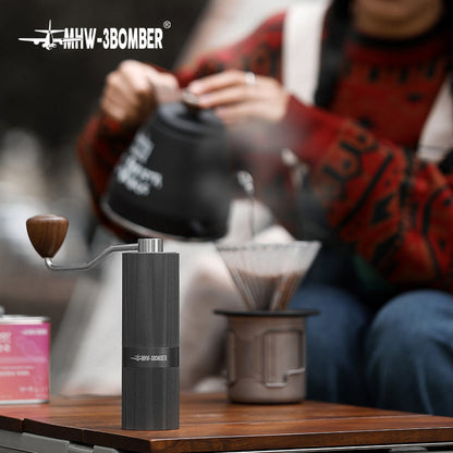 MHW Racing M1 Manual Coffee Grinder - Black