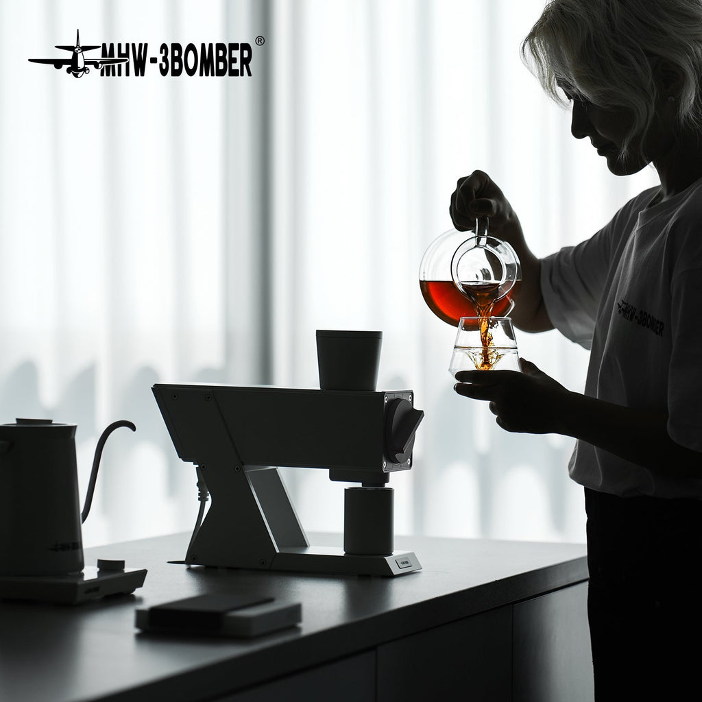 MHW-3BOMBER F74 Navigator Electric Coffee Grinder - Black