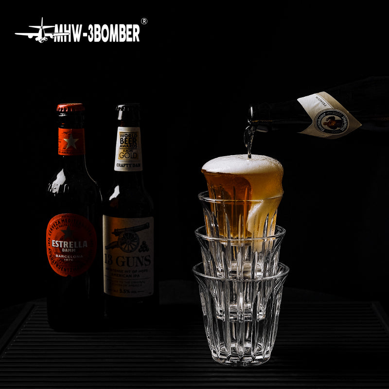 MHW G Wright Glass Cup Transparent