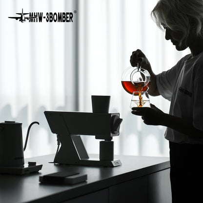 MHW-3BOMBER F74 Navigator Electric Coffee Grinder - White