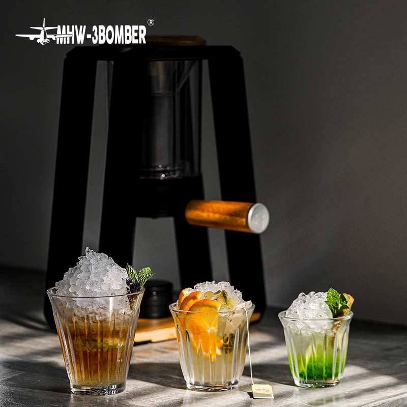 MHW G Wright Glass Cup Transparent