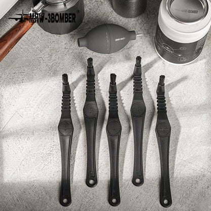 MHW Elbow Espresso Cleaning Brush