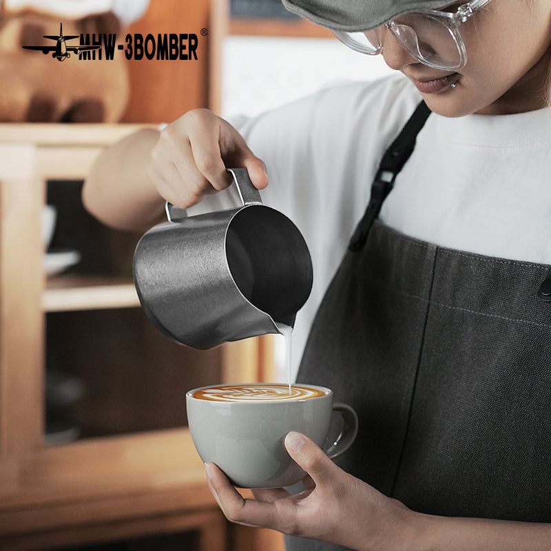 MHW GT Milk Pitcher 600ml Glossy U-shape spout