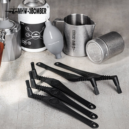 MHW Elbow Espresso Cleaning Brush
