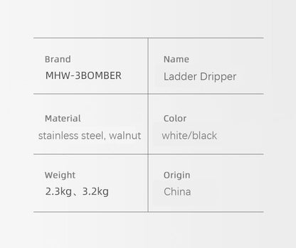 MHW Pour Over Ladder Dripper Stand - Single