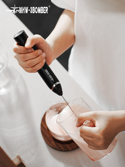 MHW-3BOMBER Electric Milk Frother - Black