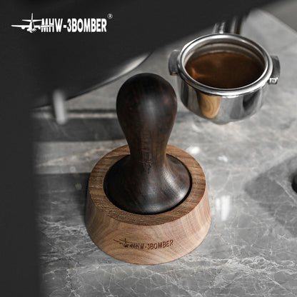 MHW Walnut Tamper Holder