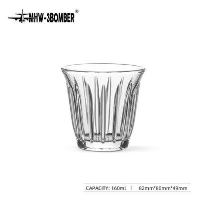 MHW G Wright Glass Cup Transparent