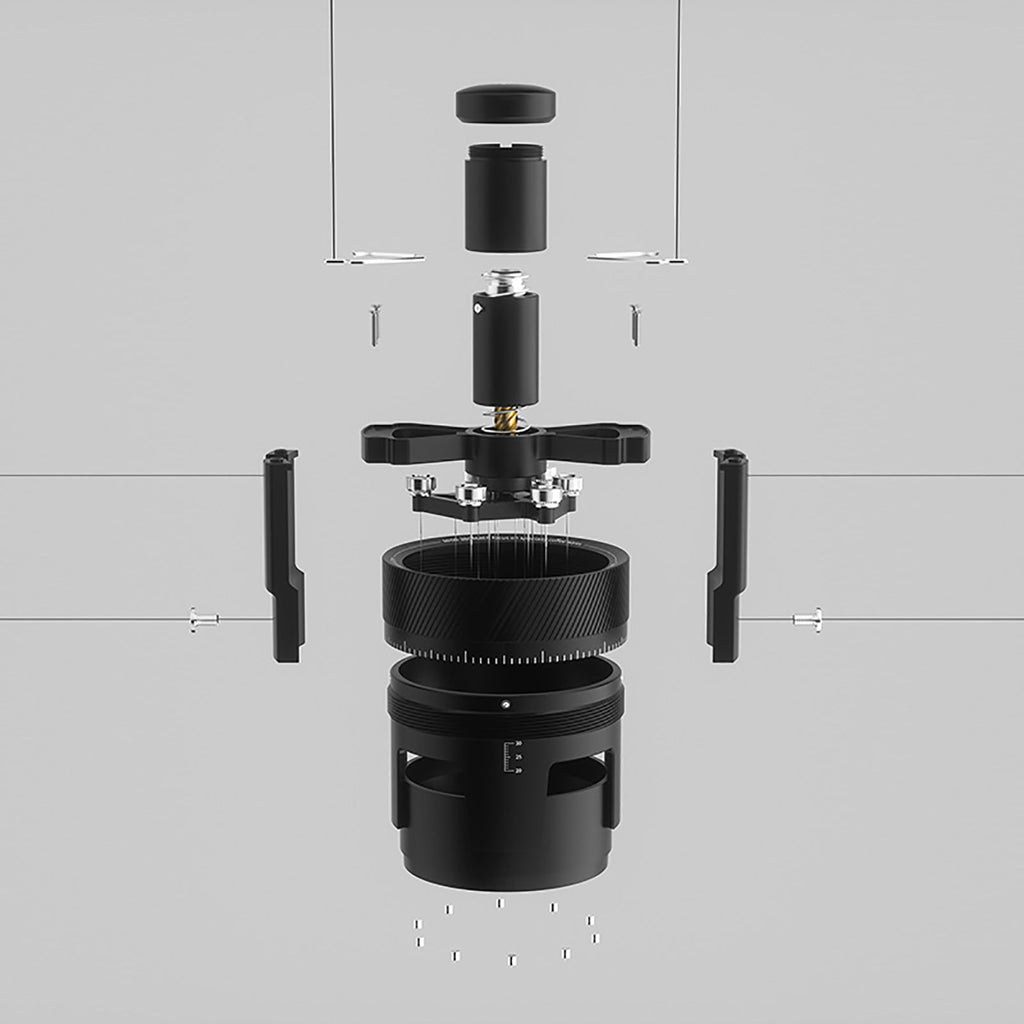 MHW SE Pro Needle Distributor- Obsidian Black - 58mm