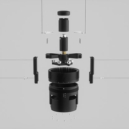 MHW SE Pro Needle Distributor- Obsidian Black - 58mm