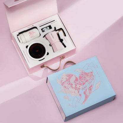 MHW-3BOMBER Flipped Moka Pot Gift Box - Blue