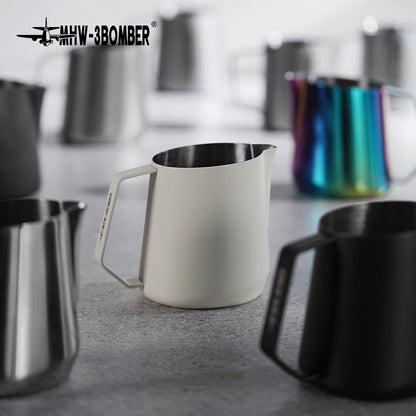MHW GT Milk Pitcher 600ml Off White U-shape spout