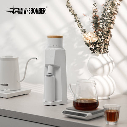 MHW-3BOMBER Sniper Electric Coffee Grinder White