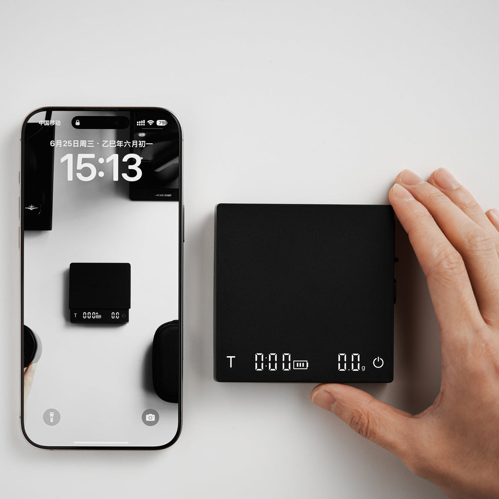 MHW-3BOMBER Cube Coffee Scale 3.0 Mico - Black