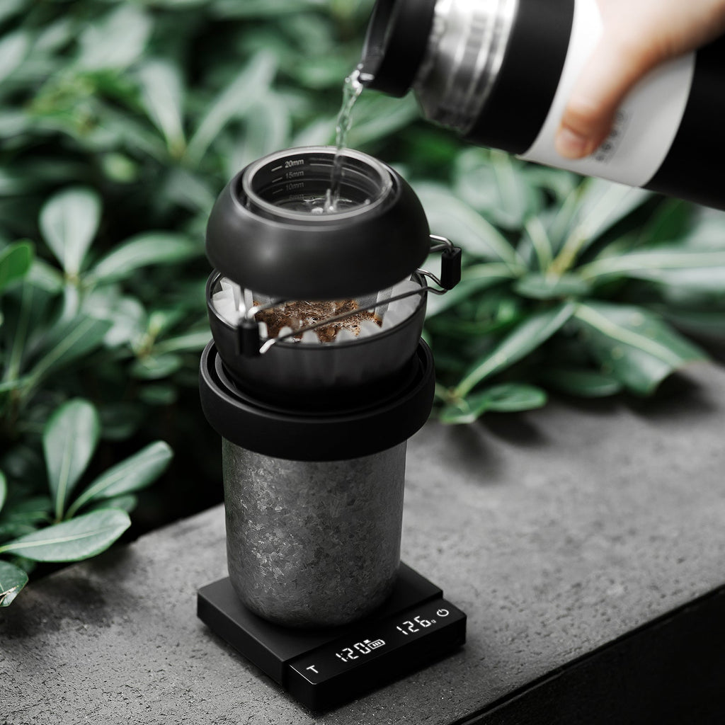 MHW-3BOMBER Cube Coffee Scale 3.0 Mico - Black