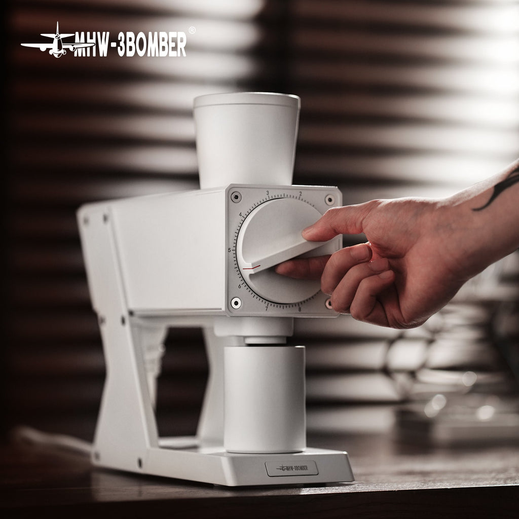 MHW-3BOMBER F74 Navigator Electric Coffee Grinder - Black