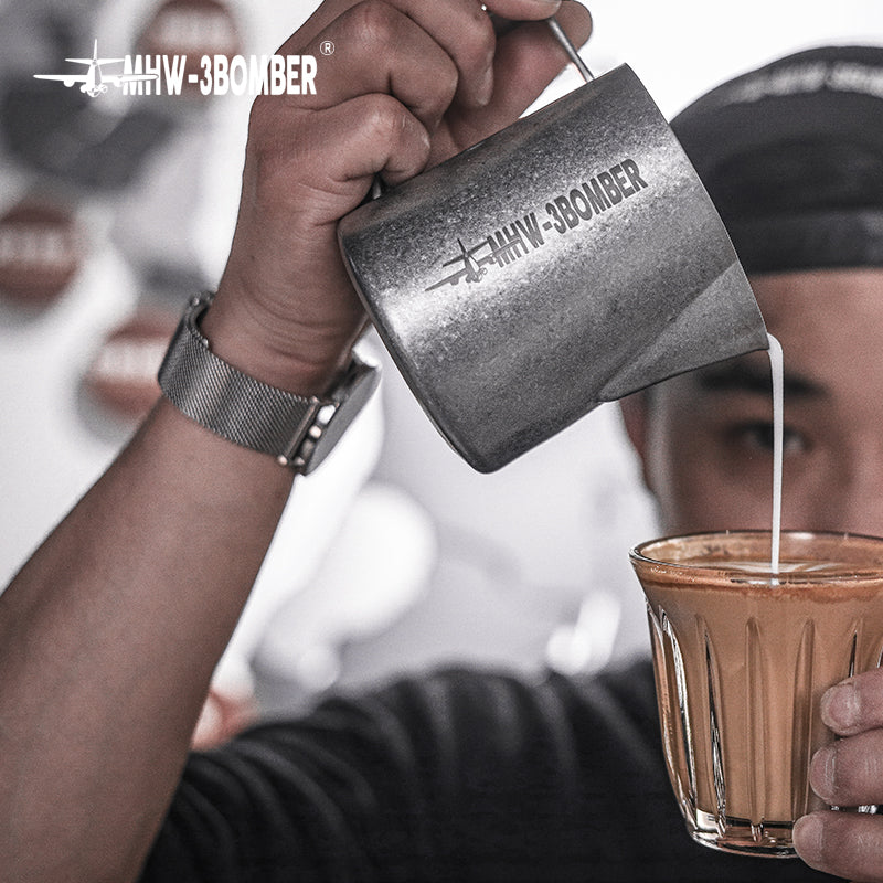 MHW Flagship 5.0-Glossy Milk Pitcher - Silver