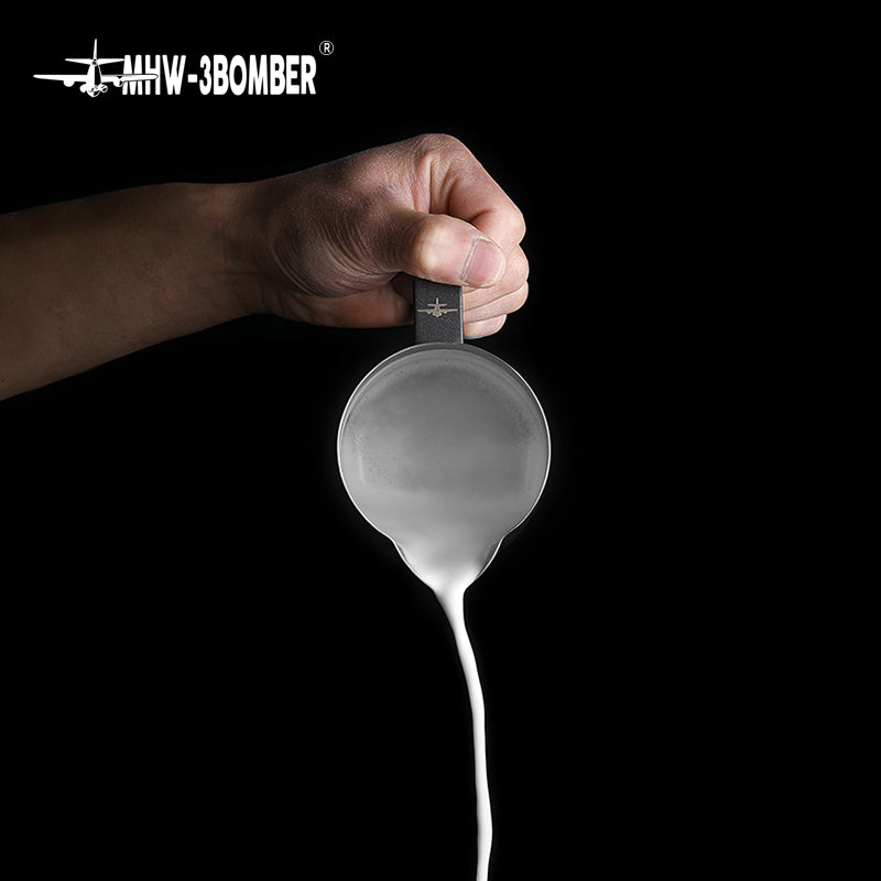MHW Flagship 5.0-Glossy Milk Pitcher - Silver
