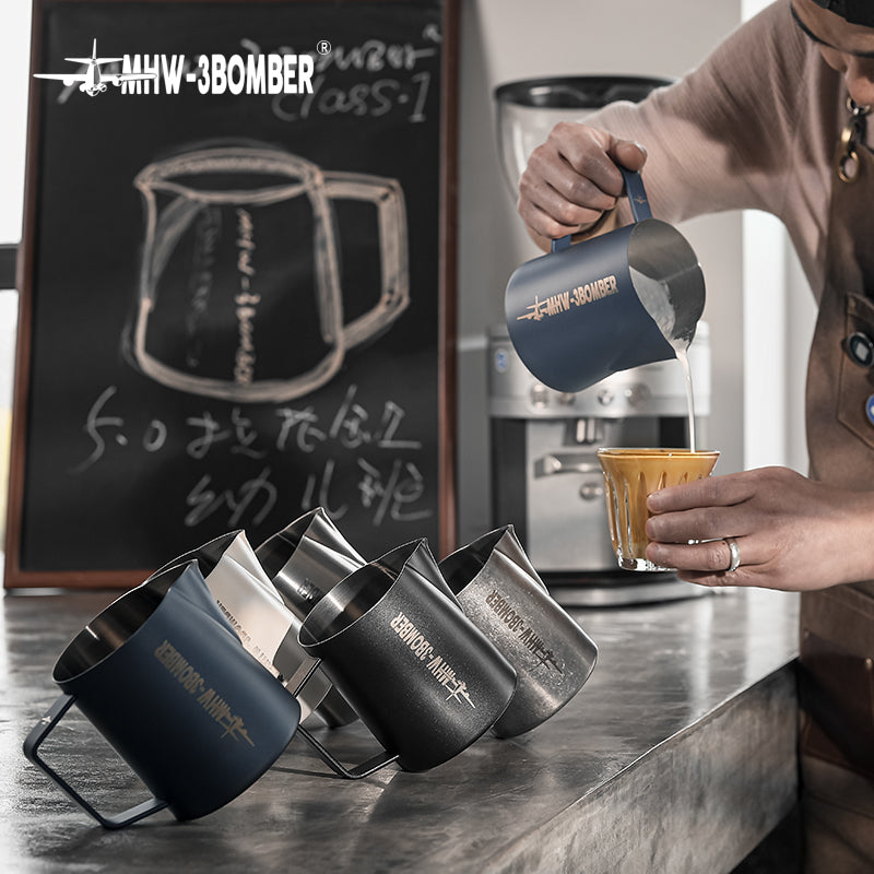 MHW Flagship 5.0-Glossy Milk Pitcher - Silver
