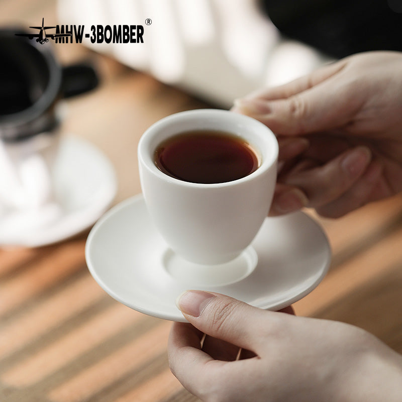 MHW Ceramic Espresso Cup 80ml - White