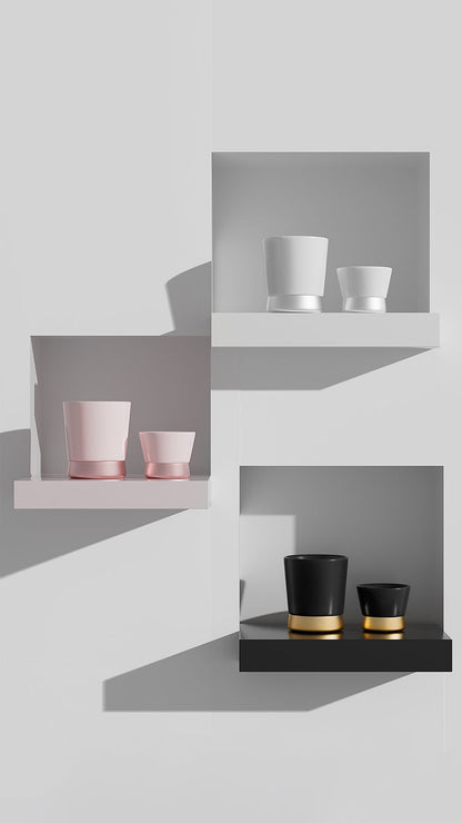 MHW CERA Series Ceramic Cup-240ml White