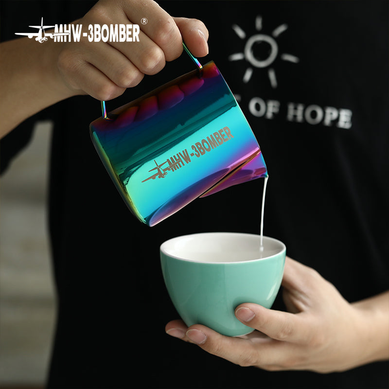 MHW Flagship 5.0-Glossy Milk Pitcher - Green