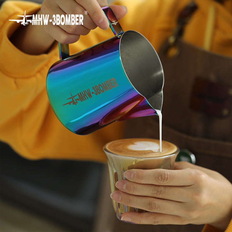 MHW Flagship 5.0-Glossy Milk Pitcher - Green
