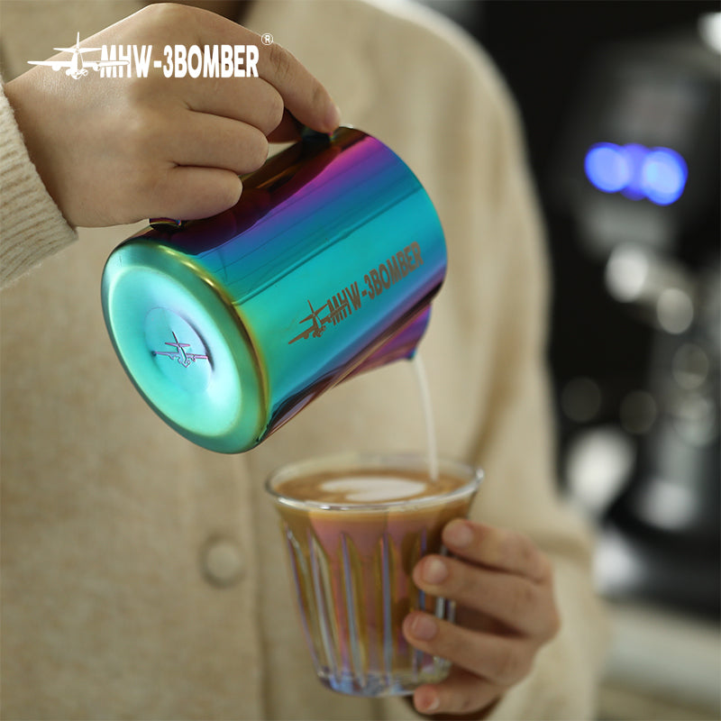 MHW Flagship 5.0-Glossy Milk Pitcher - Green