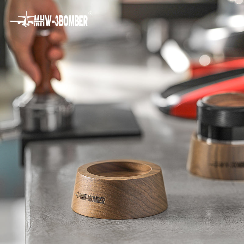 MHW Walnut Tamper Holder