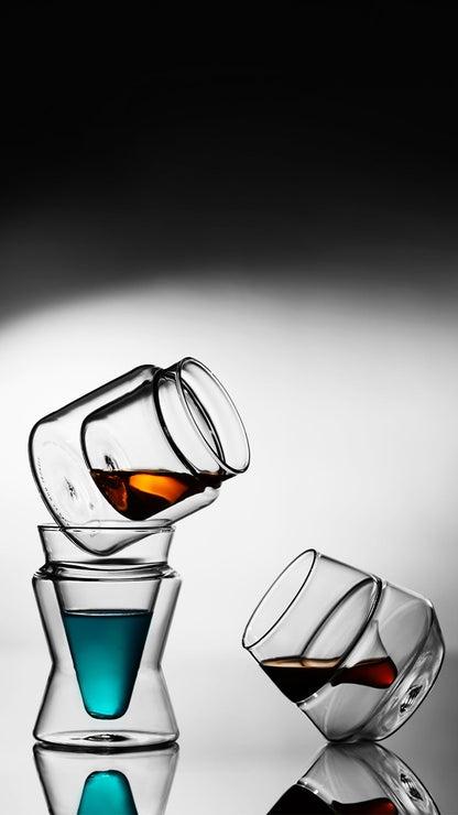 MHW-3BOMBER DW Glass-H-Shaped 130ml